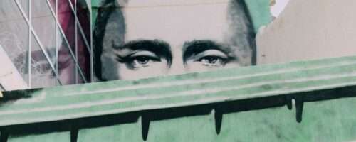 Putin się nie czerwieni — ilustracja