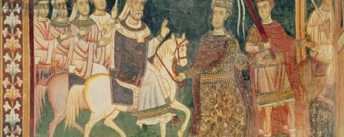 „Constantinus Strator”, czyli o&nbsp;cesarzu jako papieskim masztalerzu — ilustracja