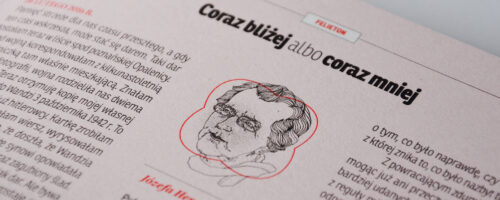 Coraz bliżej albo coraz mniej — ilustracja