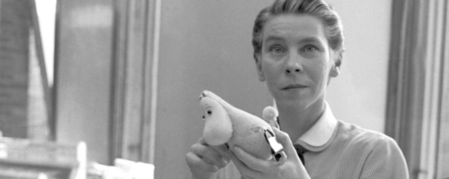 Tove Jansson (fot. Reino Loppinen / Lehtikuva, Public domain, via Wikimedia Commons)
