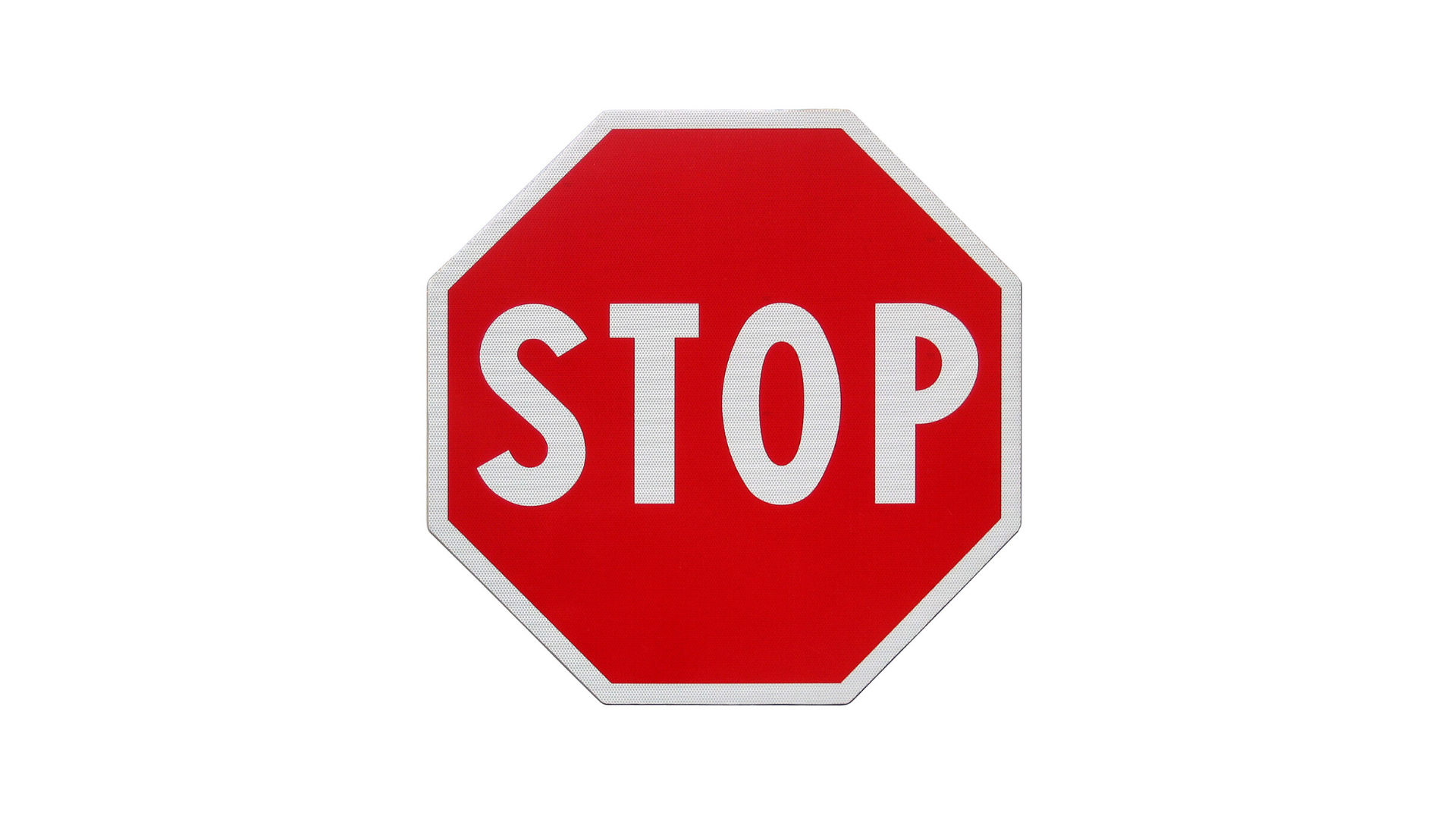 Znak o&nbsp;znakach: Stop — ilustracja