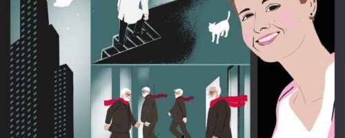 O&nbsp;trudach i&nbsp;znojach fizyków — ilustracja