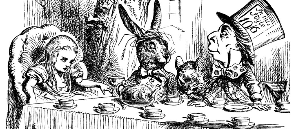 Alicyjo we&nbsp;Kraju Dziwōw — ilustracja