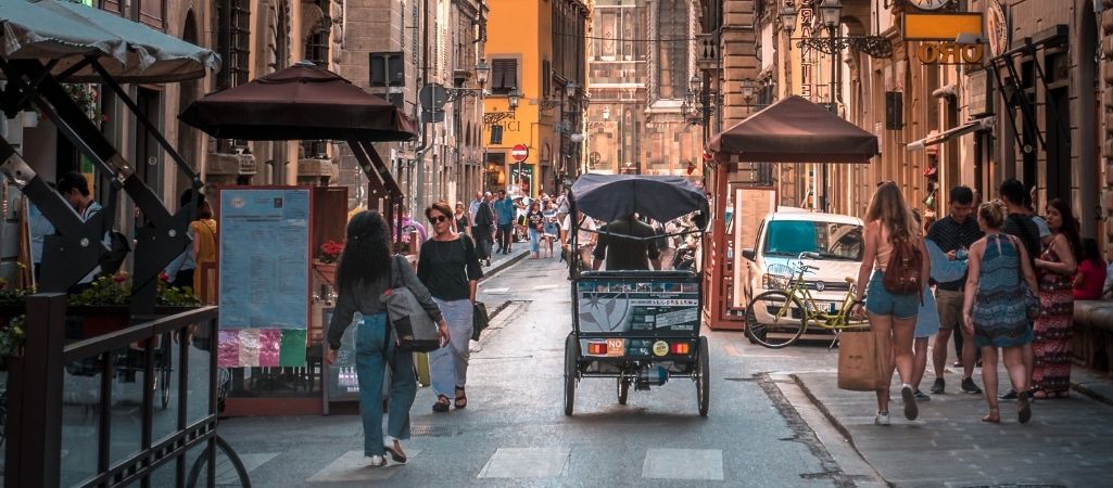 Obcy we&nbsp;Florencji — ilustracja