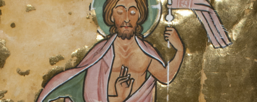 Tradycyjne przedstawienie zmartwychwstania, psałterz niemiecki z XIII w. fot. Heritage Art