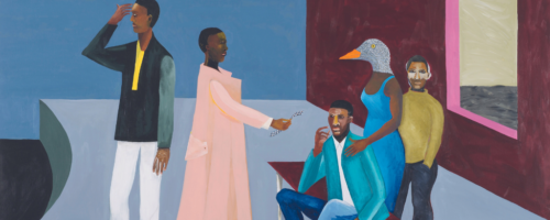 Lubaina Himid, Le rodeur: the Exchange, 2016 © Lubaina Himid. Dzięki uprzejmości artystki i Hollybush Gardens, London