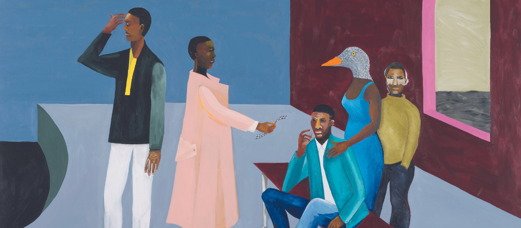 Lubaina Himid, Le rodeur: the Exchange, 2016 © Lubaina Himid. Dzięki uprzejmości artystki i Hollybush Gardens, London