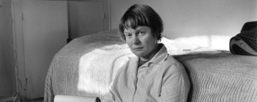 Iris Murdoch, 1957 r. fot. Ida Kar / National Portrait Gallery / Forum