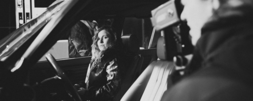 Dorota Masłowska na planie teledysku "Motyle" fot. Marta Kacprzak @motionpicturestories