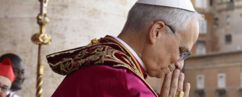 Papież Leon XIV fot. PAP/Abaca