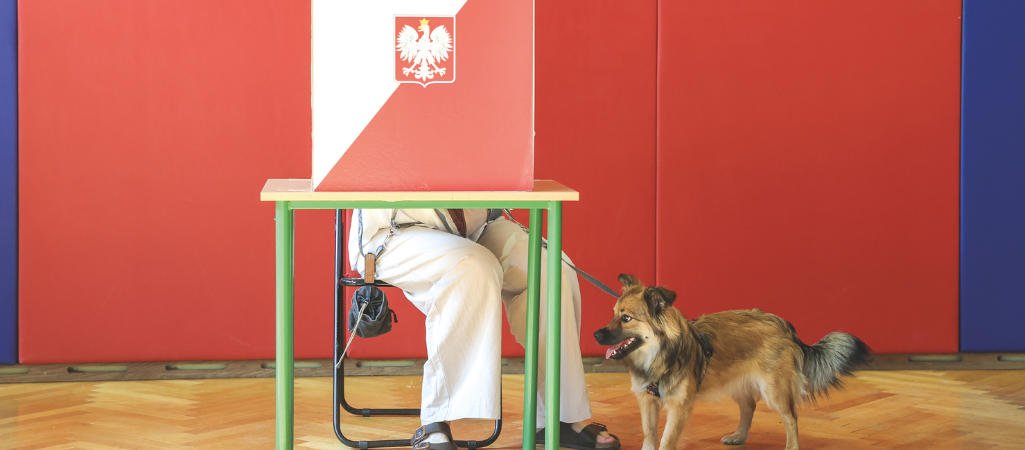 1 czerwca 2025 r., II tura wyborów prezydenckich w jednej z komisji wyborczych w Warszawie fot. Jacek Domiński/Reporter