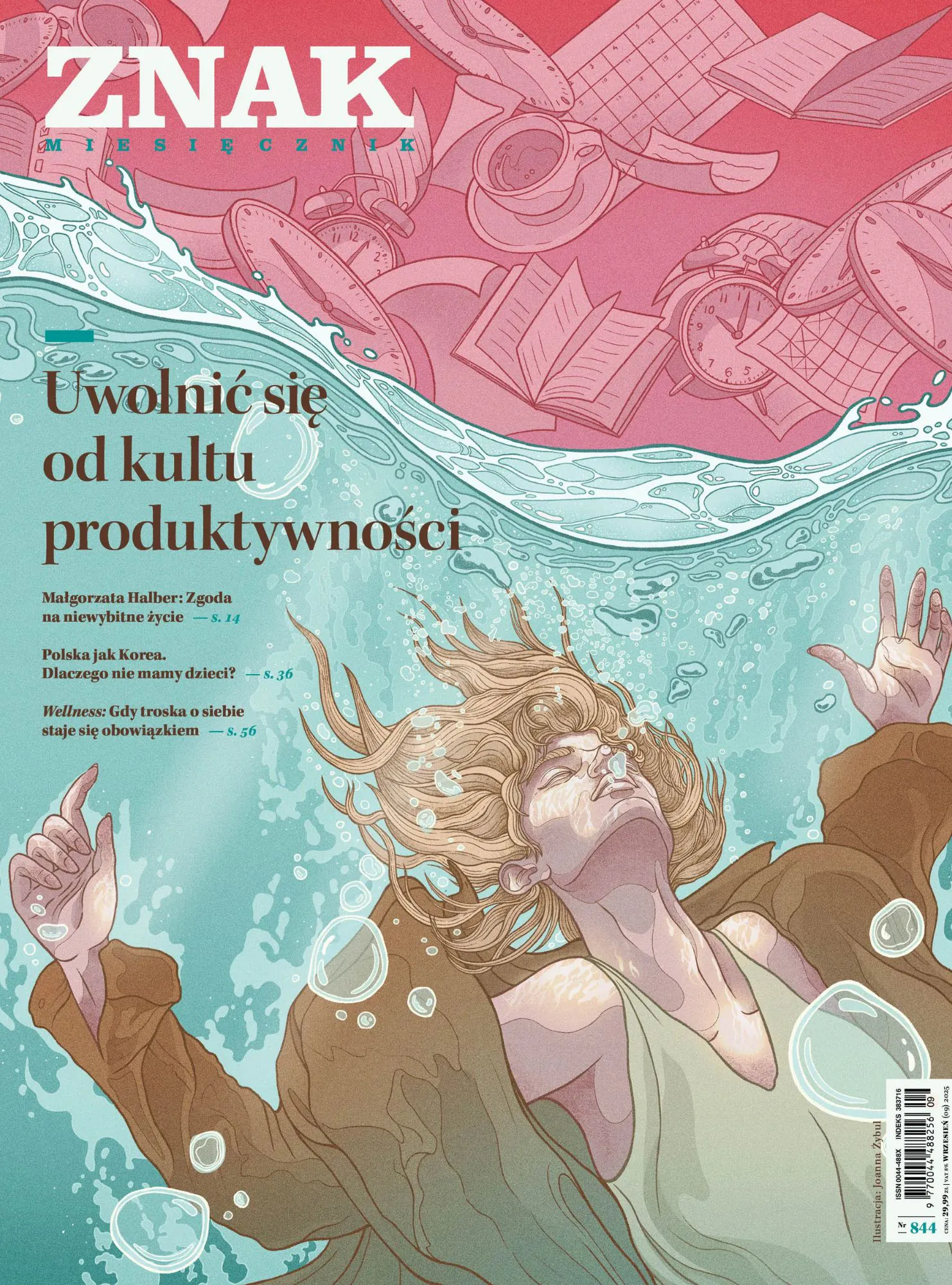 Uwolnić się od kultu produktywności — ilustracja