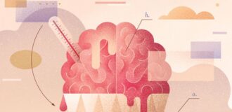 Mózg kontra zmiany klimatu — ilustracja