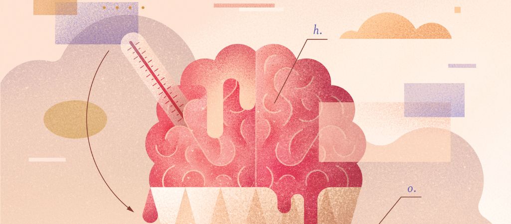 Mózg kontra zmiany klimatu — ilustracja