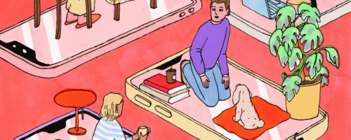 Nie ma&nbsp;miłości na&nbsp;Tinderze — ilustracja