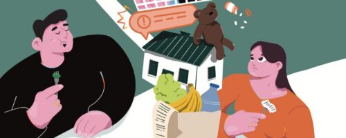 Mama Pucia się nie złości — ilustracja